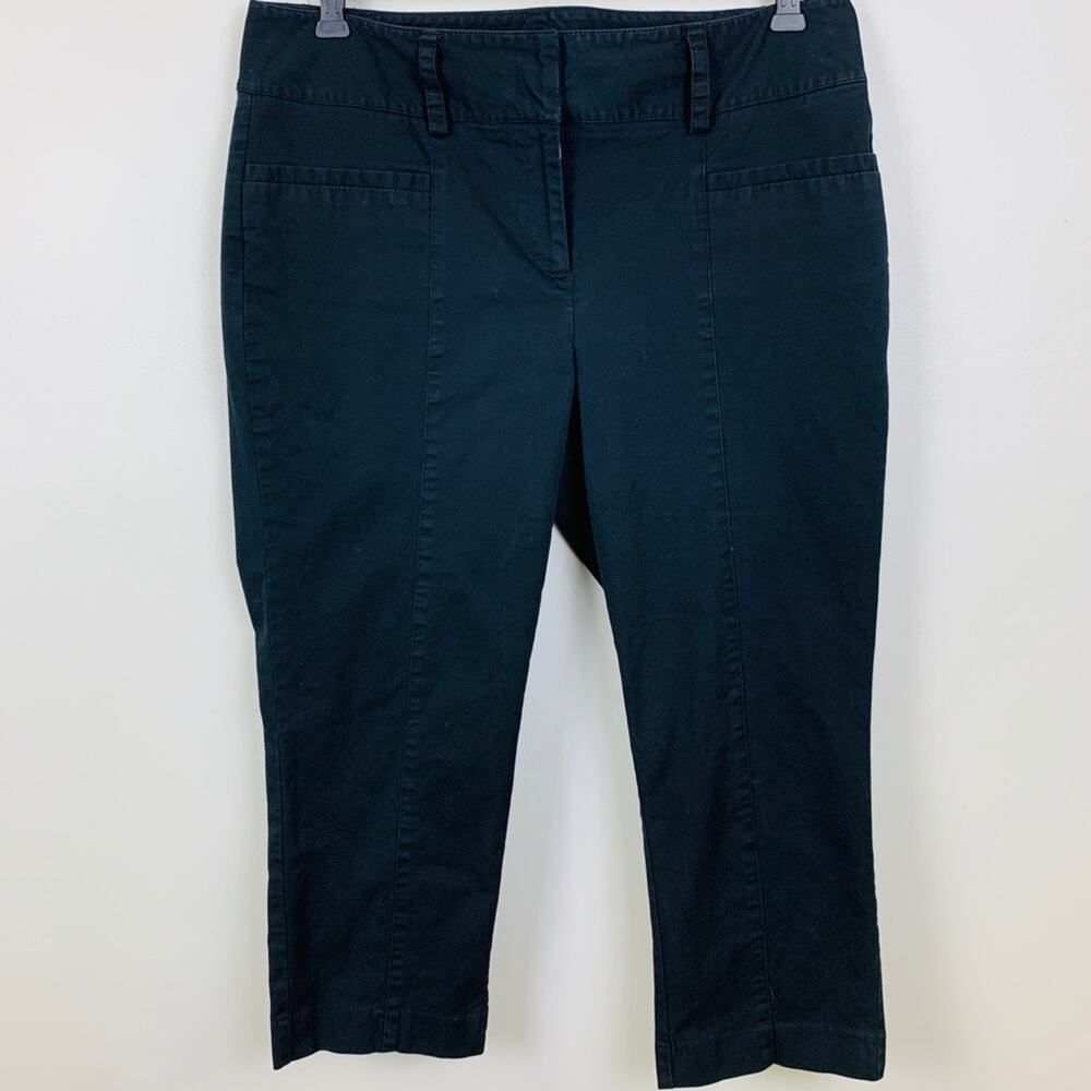 Dana Buchman Navy Capri Pants, Size 12
